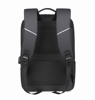 Tas Ransel Laptop Tahan Air Grosir, Kapasitas Besar, Port Pengisian Daya USB, Tas Ransel Komputer untuk Perjalanan, Pria, Kantor