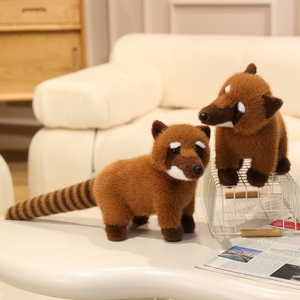 Peluche de <span class=keywords><strong>Mapache</strong></span> Sudamericano, Juguete de Peluche con Larga Patita, Relleno de Algodón PP Súper Suave, Regalo para Niños - Product Image 2