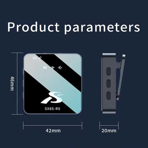 Micro không dây giảm tiếng ồn sx85 Micro ghi âm độ nét cao trang web phỏng vấn vlog Loại-C IOS Mic - Product Image 6