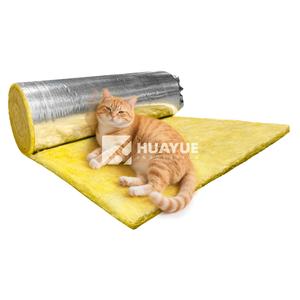 HUAYUE <span class=keywords><strong>Isolation</strong></span> des murs <span class=keywords><strong>de</strong></span> style design industriel Rouleau <span class=keywords><strong>de</strong></span> <span class=keywords><strong>laine</strong></span> <span class=keywords><strong>de</strong></span> <span class=keywords><strong>verre</strong></span> <span class=keywords><strong>Isolation</strong></span> des murs extérieurs avec feuille d'aluminium - Product Image 2