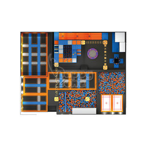 Solución Integral para Parque de Trampolines Comercial de 400 m², Diseño Personalizado de Área de Juegos Interior, Planificación de Espacio para Parque de Trampolines - Product Image 4