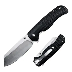 Yeni stil katlanır bıçak D2 çelik bıçak G10 kolu kamp Survival küçük EDC Pocket Knife erkekler için