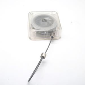 An ninh trong suốt nhỏ vuông định vị hiển thị chống trộm pullbox recoiler <span class=keywords><strong>Tether</strong></span> - Product Image 2