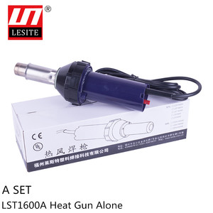 1600W Hete Lucht Lasser Plastic Heat Gun Pvc Vloer Lastoorts Hot Air Blower Met Accessoires