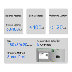 60A-120A 8S-16S LFP <span class=keywords><strong>BMS</strong></span> รองรับสวิตช์ไฟอ่อน/บอร์ดไฟ/asoc alar/ <span class=keywords><strong>การ</strong></span>เชื่อม<span class=keywords><strong>ต่อ</strong></span>แบบขนานและชุด485 + CAN + GPS + Bluetooth - Product Image 5