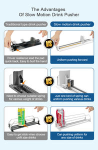 Nouvelle conception de distributeur automatique de produits, système de poussoir à boissons en ralenti pour supermarché - Product Image 3