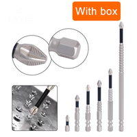 Embouts de tournevis extra longs PH2-50-150mm tige hexagonale magnétique, acier résistant à la corrosion
