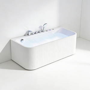 Baignoire autoportante pour salle de bain intérieure, idéale pour adultes - Product Image 6