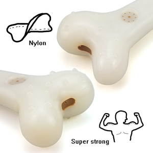 Giocattolo da Masticare per Cani Quasi Indistruttibile Osso in Nylon con Profumo di Manzo per Cani che Masticano Aggressivamente - Product Image 6