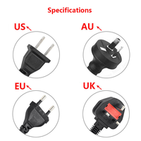Cargador de Batería de Litio Negro AGM 42V 2A para M365 Pro Ninebot Segway ES1 ES2 ES4, Adaptador de Corriente para Patinete Eléctrico