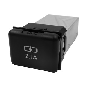 Chargeur de voiture USB 2.1A, port unique, type allume-cigare 12V, pour Toyota Camry Highlander - Product Image 5