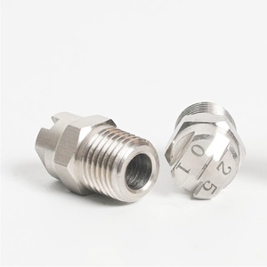 Stainless Steel Industrial Flat Spay Water V Spray High Pressure Cleaning <strong>Nozzle</strong> For Spraying Systems - Product Image 2