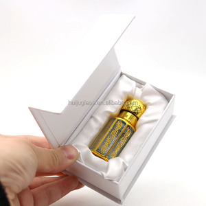 Caja de Regalo de Lujo para Perfume, Botella de Aceite de Attar de 12 ml, Juego de Botellas de Aceite Esencial Cosmético, Caja de Embalaje para <span class=keywords><strong>Vino</strong></span> - Product Image 2