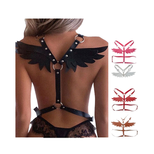 新しいファッション レディース エンジェルウィングス バックウエストベルト ワンピース セクシー ボディチェーン ジュエリー 結婚式＆婚約用 - Product Image 4