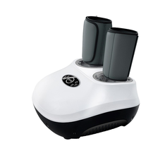 Masseur de pieds électrique à enveloppement complet pour mollets et jambes, grande capacité, avec télécommande sans fil, coussinets à air et chaleur
