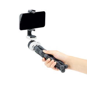 Polpo gambe universale Mini treppiede per cellulare fotografia <span class=keywords><strong>UFO</strong></span> 3 fotocamera flessibile treppiede Desktop per telefono cellulare - Product Image 2