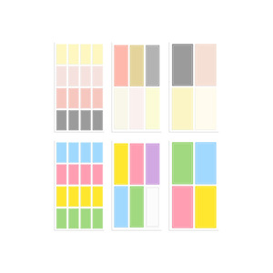 Etiqueta Rectangular Personalizada, Impermeable, Resistente a Desgarros, Escribible, Autoadhesiva, Troquelada, Colorida, para Clasificación - Product Image 2