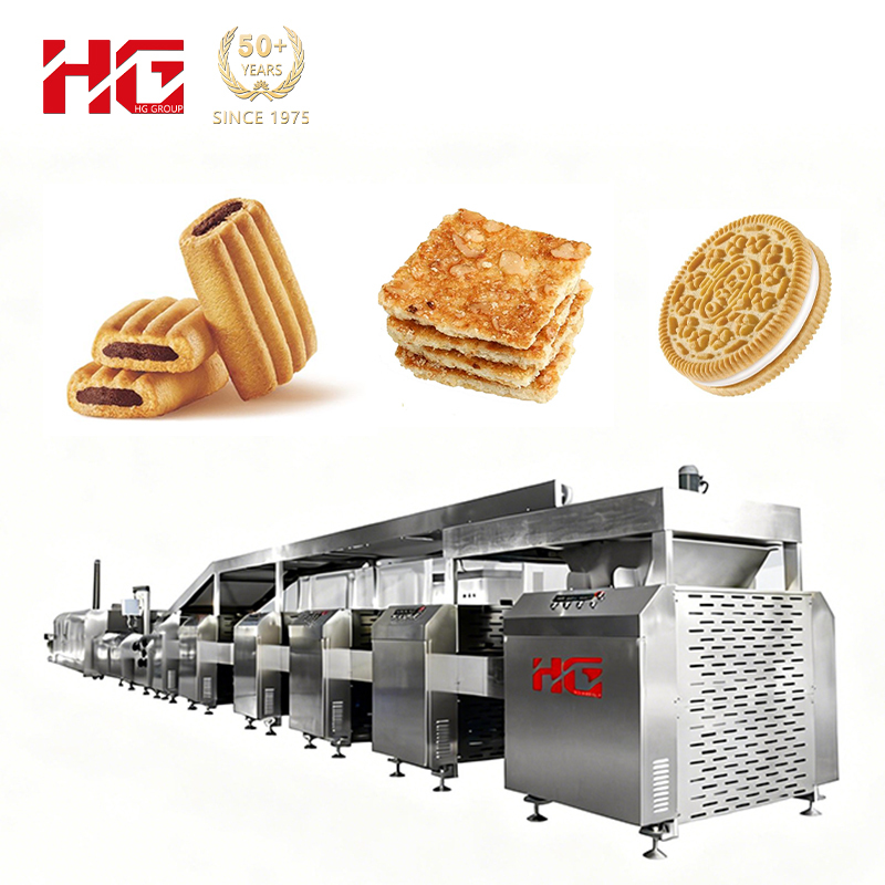 500kg h Soft Biscuit Production Line
