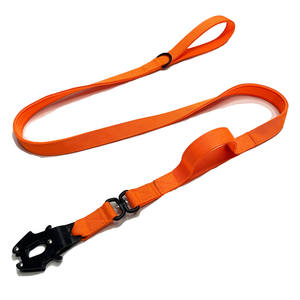 Luxus 2.5CM 4CM Tactical Combat Hunde geschirr Set Verstellbares Halsband Metalls chnalle Personal isierte Hunde leine für Spaziergänge für große - Product Image 4