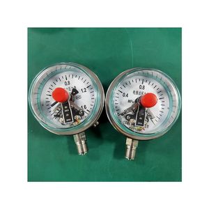 उच्च तापमान प्रतिरोधी विद्युत संपर्क दबाव गेज ऊपरी और निचली सीमा नियंत्रण भाप बॉयलर स्विच - Product Image 2