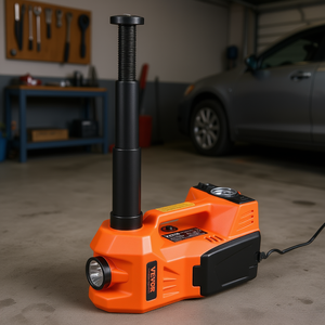 Cric électrique Vevor 5 tonnes, actionneur hydraulique avec fonction gonflable pour réparation de véhicules - Product Image 2