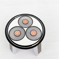 Guda rol kabel PVC tahan tembaga elektrik 26/35KV Harga kompetitif untuk pasokan instalasi industri