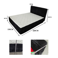 Matelas compressé enroulé, matelas de sol portable pour chambre à coucher, chambre d'amis, hôtel, vente en gros de meubles