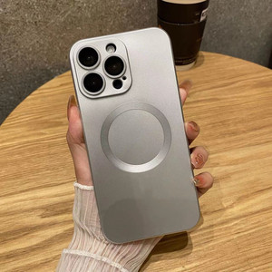 เคส TPU แม่เหล็กลาย CD พร้อมกระจกป้องกันกล้องสำหรับ iPhone 15 PRO MAX เคสโทรศัพท์มือถือสำหรับ iPhone 14 PLUS 13 12 - Product Image 4