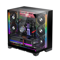 Boîtier d'ordinateur de marketing noir ATX MATX Châssis PC TDWJTJX200