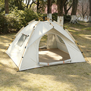 3-4 Person Large Family <strong>Camping</strong> <strong>Tent</strong> Waterproof 3000mm 210D Oxford Glamping Automatic <strong>Tent</strong> - Product Image 5