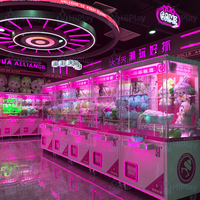 Máquina de Garras Comercial, Juego de Arcade, Color Personalizado, Logotipo, Idioma, Máquina de Peluche para Centro Comercial, Centro de Juegos