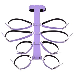 Seks speelgoed voor koppels, BDSM trainingsattributen, halsband, rugriem, beugels, bondage, bindmateriaal, strafproducten. - Product Image 2