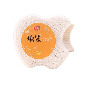 Hisopos de algodón al por mayor y personalizados, paquete de 500 unidades, hisopos de algodón absorbentes desechables, hisopos de algodón de doble punta para belleza y limpieza diaria - Product Image 3