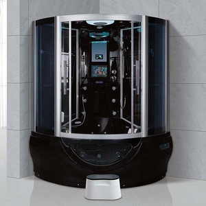 Bain de vapeur avec <span class=keywords><strong>douche</strong></span> Unité de salle de bain préfabriquée Préfabriquée Baignoires et <span class=keywords><strong>douche</strong></span> Spa Baignoire Sauna Chambres Readymade - Product Image 2