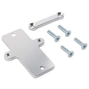 Universal Fuel Sensor Adapter <b>Bracket</b> Aluminum Alloy <b>Silver</b> Retrofit Upgrade Parts - Product Image 1