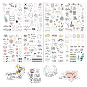 Personalized Cheap Custom Super Adhesive Journal Planner Sheet Sticker - Product Image 1