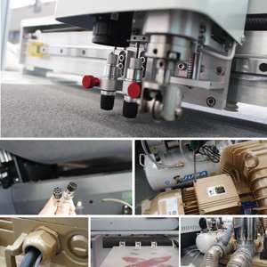 Giá khuyến mãi máy cắt CNC kỹ thuật số AOL, máy cắt thùng carton, máy cắt bìa cứng tổ ong - Product Image 3