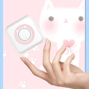 Nuova mini stampante portatile portatile in bianco e nero da 58mm e stampante portatile per bambini HD con dente blu - Product Image 5