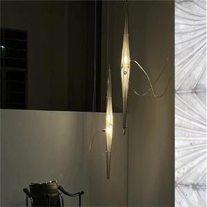 Minimalist Designer Pendant <b>Light</b> for Restaurant <b>Dining</b> Table Bar Counter Office Creative Long Pendant for Shop Showroom New - Product Image 2