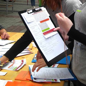 Nuevo Portapapeles de aluminio de enfermería AA4A5A6 de peso ligero Portapapeles de carpeta de contratista de Metal para oficina y escuela - Product Image 5