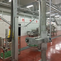 Conception de Machine d'épluchage de peau de vache hydraulique équipement d'abattoir de bétail extracteur de peau de dissimulation de vache enlever le roulement de noyau de Machine