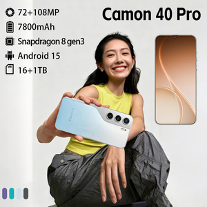 Camon 40 Pro Fix <span class=keywords><strong>IT</strong></span> 5G Telefono con Batteria a Lunga Durata da 8000mAh, Display AMOLED da 7.3 Pollici 120Hz, Fotocamera AI da 108MP, 16GB+1TB, Dual SIM+TF, Sblocco Facciale Video - Product Image 3