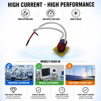 KS18 Bobine toroïdale en Sendust 1kHz-1MHz à faible DCR, à travers trou, pour chargeur solaire, filtre PFC, inducteur