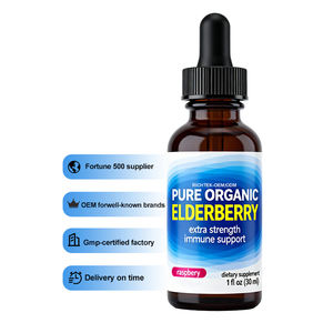 2023 фабрика OEM капли бузины ежедневная добавка натуральный экстракт бузины черные капли бузины - Product Image 1