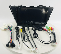 Android 2DIN coche radio coche video AM FM Carplay sistema multimedia QLED RDS para Toyota Prius Plus V Alpha 2012-2017