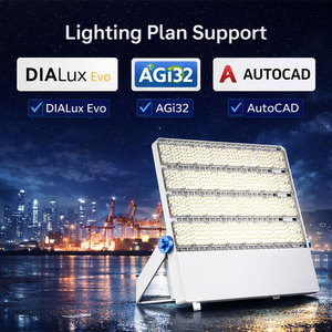 Faro <span class=keywords><strong>LED</strong></span> Modulare 500W 750W 1000W IP67 180lm/W per Illuminazione <span class=keywords><strong>di</strong></span> Stadi, Aeroporti, Porti e Campi Sportivi - Product Image 6