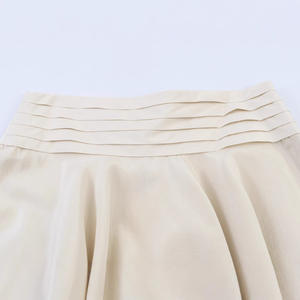 Jupe asymétrique superposée personnalisée Printemps 2026 pour femme, jupe midi décontractée vintage à volants, OEM/ODM par l'usine <span class=keywords><strong>de</strong></span> vêtements chinoise - Product Image 3