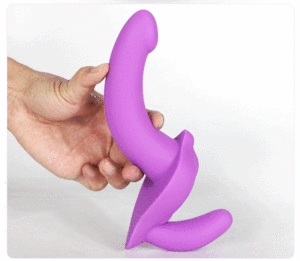Yeni stil askısız silikon yapay penis külot seks oyuncakları dükkanı çift başlı büyük Lesbians kadınlar için yapay penis üzerinde gerçekçi kayış - Product Image 4