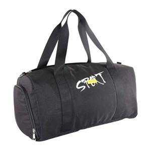 Sedex 4p Wholesale Good Price Plain Black <b>Duffel</b> <b>Bags</b> Camping <b>Bag</b> for Men - Product Image 2