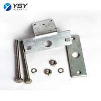 Support d'étagère pliant en L réglable en acier inoxydable OEM, support d'angle en acier galvanisé, équerre d'angle en acier inoxydable